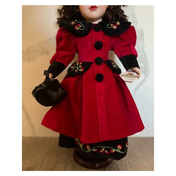 1998 Victorian Collection Genuine Porcelain Doll by Melissa Jane The Brass Key - Picture 4 of 8